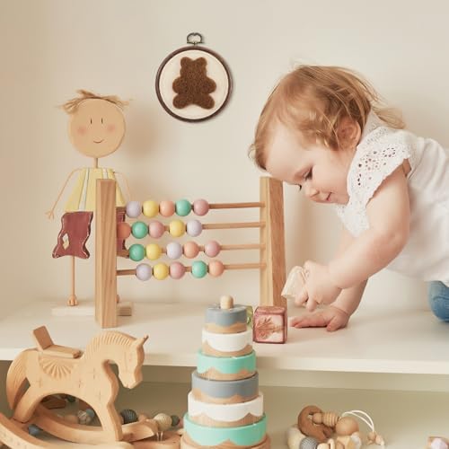 Chunful Felted Bear Wall Decor