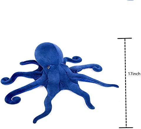 Tiny Heart Realistic Octopus Plush Toy