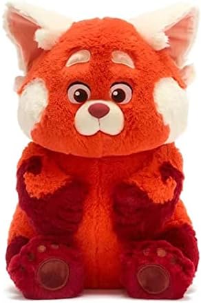 Red Plush Panda Toy Stuffed Pillow