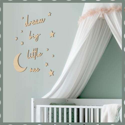 15 Pcs Wooden Nursery Wall Decor Set