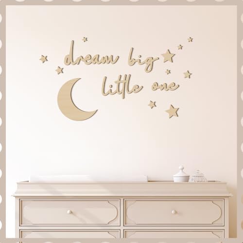 15 Pcs Wooden Nursery Wall Decor Set