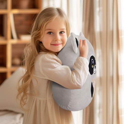 Glow Guards 12-Inch Raccoon Plush Pillow