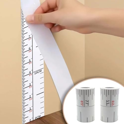 2Pack Height Indicator Tape Ruler for Growth Charts