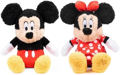Jay Franco Disney Plush Pillow Buddy - Mickey Mouse 15 Inches Black