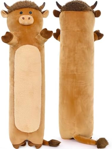 Highland Cow Plush Body Pillow