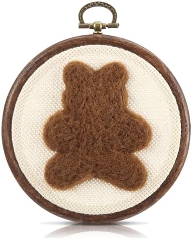 Chunful Felted Bear Wall Decor