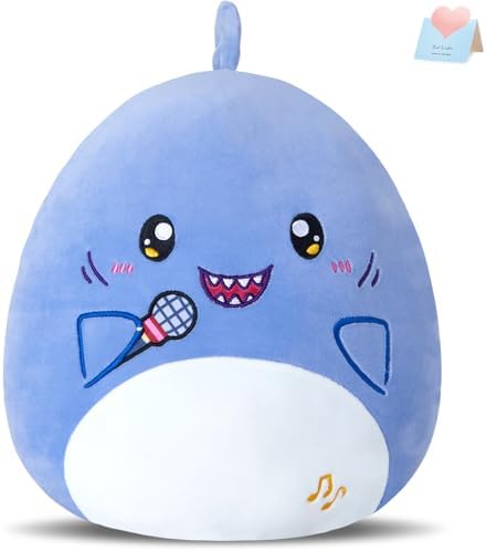 Glow Guards 12 Inch Shark Plush Pillow