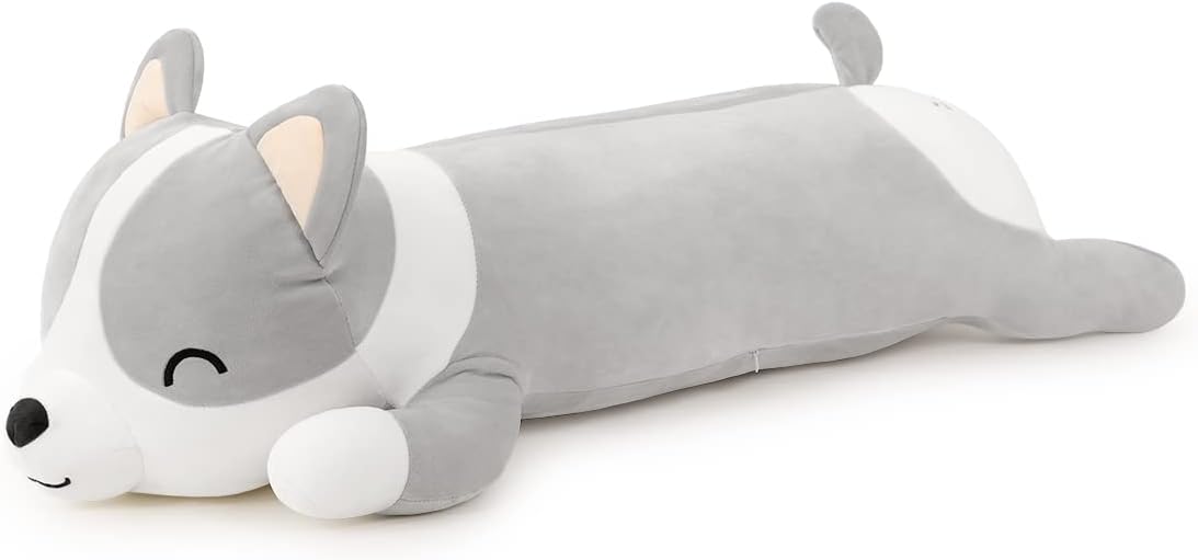 Yeqivo Shiba Inu Plush Pillow for Girls Kids