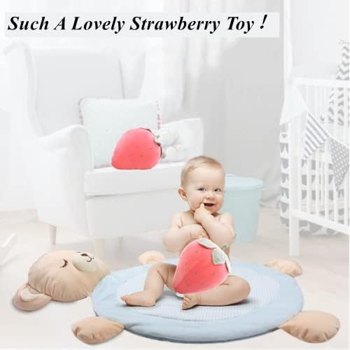 Soft Fruit Stuffed Strawberry Plush Pillow for Kids