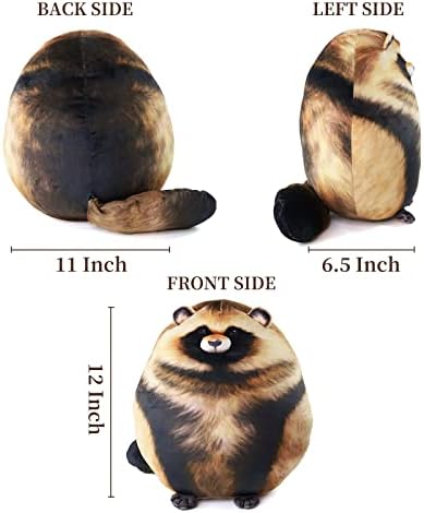 Raccoon Plush Pillow Toy for Kids