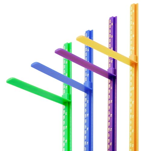 Egoldto 3D Height Measure Rod for Wall 79 Inches Blue