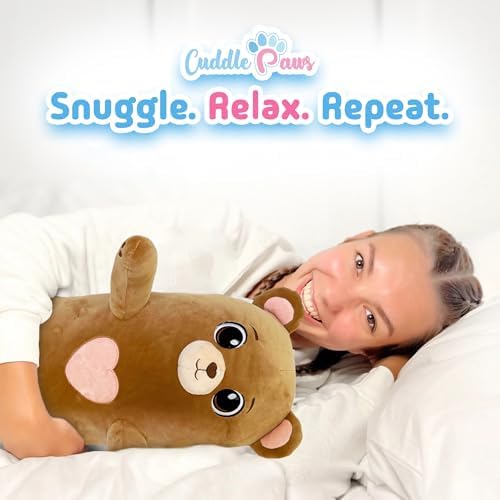 Cuddle Paws Bear Plush Pillow