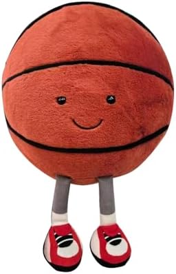 Cute Basketball Plush Toy for Kids Room Decor