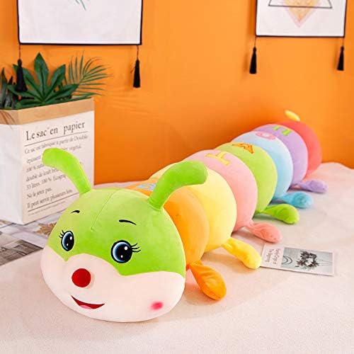 Multicolor Caterpillar Plush Hugging Pillow