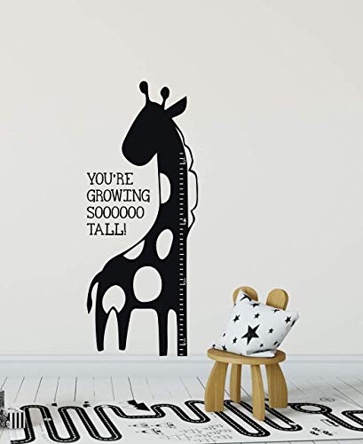 Baby Shower Growing So Tall Giraffe Height Chart Decor
