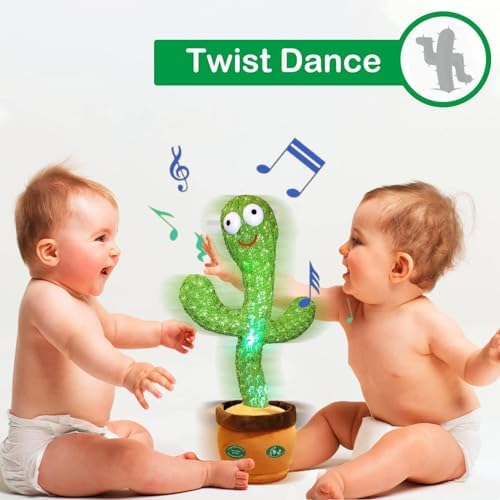 Dancing Talking Cactus Toy with LED