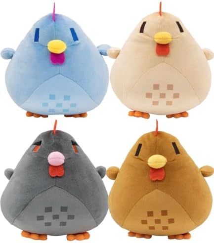 Cekalue Valley Chicken Plush Pillow