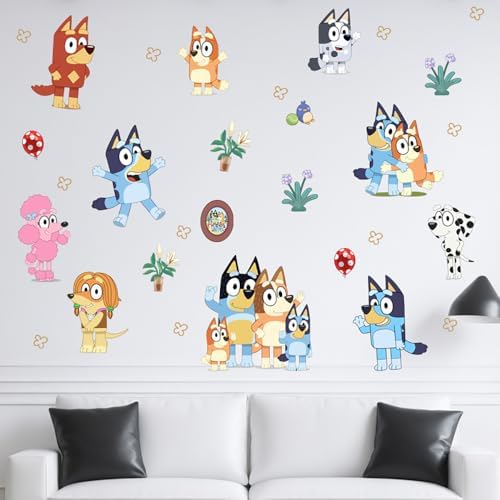 DERUN Trading Wall Decals Cute Poodle Stickers