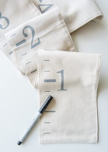 Canvas Growth Chart Ruler for Kids