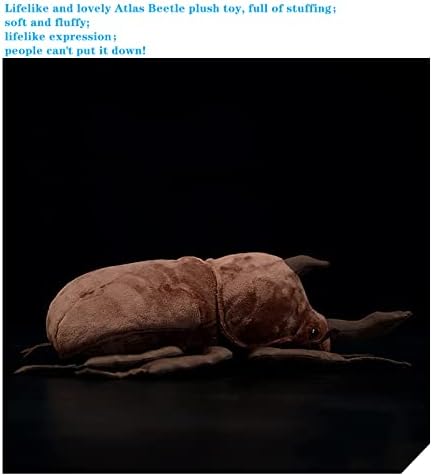 Tiny Heart Simulated Atlas Beetle Plush Toy