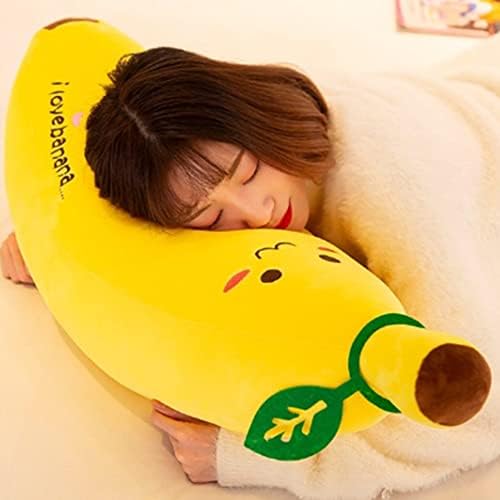 Banana Plush Stuffed Animal Toy Hugging Pillow for Kids