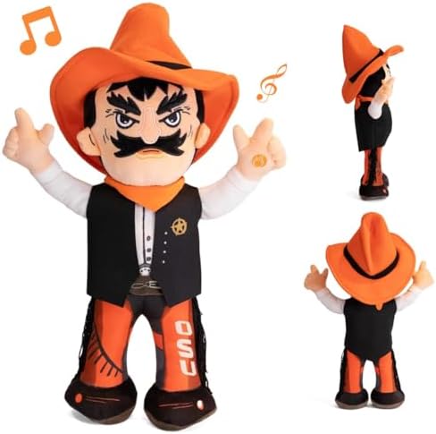 Oklahoma State Cowboys Pistol Pete Musical Plush