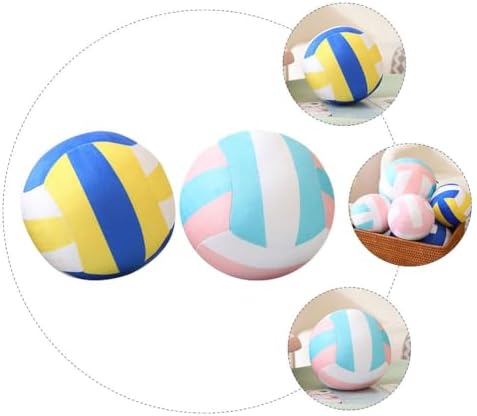 Gadpiparty 2 Pack Plush Volleyball Pillows 1
