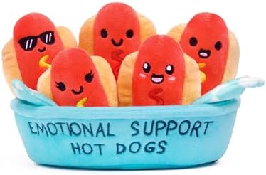 WHAT DO YOU MEME Emotional Support Hot Dogs