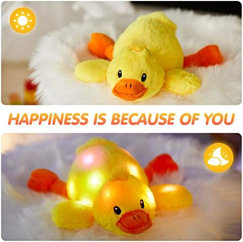 Glow Guards 12 Inch LED Duck Plush Pillow