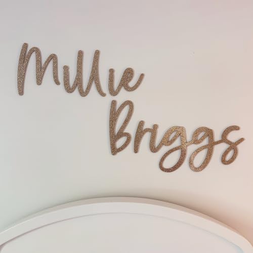 Custom Acrylic Baby Name Sign for Nursery Decor