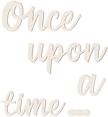 Once Upon a Time Wall Decor Sign
