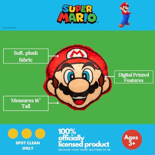Franco Super Mario Plush Pillow