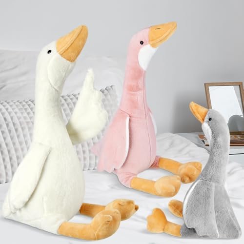 Vinsot 3 Pcs Silly Goose Plush Decorations