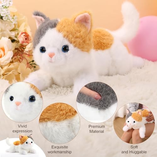 Lunmon Weighted Cat Plush Pillow