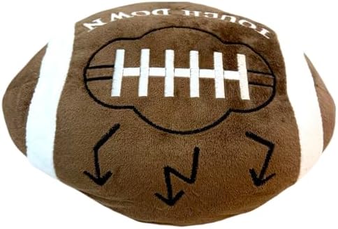 GiftExpress 2 Pack Football Plush Pillows