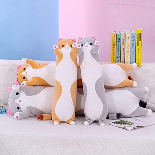 Cute Cat Plush Body Pillow for Hugging