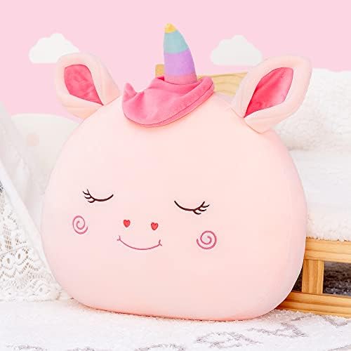 Stuffed Unicorn Plush Pillow Toy for Kids