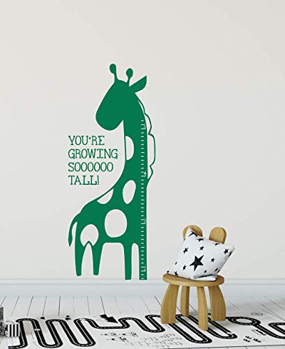 Baby Shower Growing So Tall Giraffe Height Chart Decor