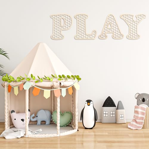 Giantree Rattan Letters Wall Decor Set