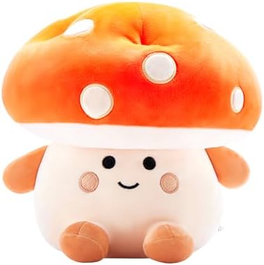 Cute Mushroom Plush Pillow Toy 12 Inch