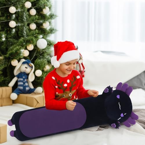 Yeqivo Long Axolotl Plush Pillow