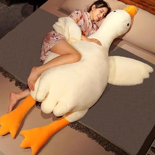 Giant Goose Plush Pillow - 51 in White