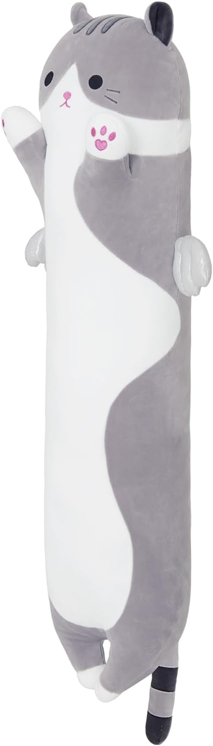 Cute Plush Cat Pillow for Kids and Girls