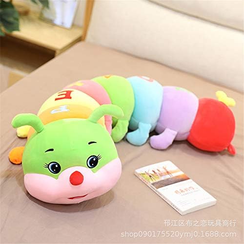 Multicolor Caterpillar Plush Hugging Pillow