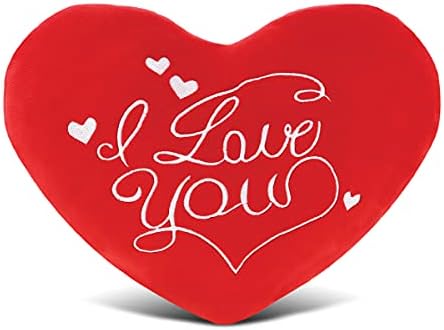 DolliBu I Love You Red Heart Pillow 1