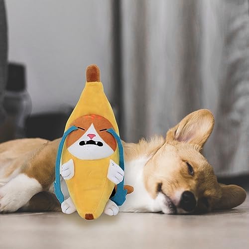Crying Banana Cat Plush Pillow