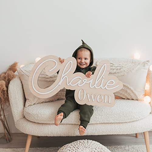 Custom Wooden Baby Name Sign