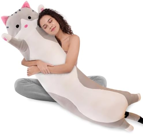 Wuyu Cute Plush Cat Pillow Toy