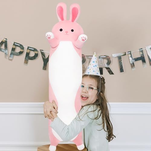 Sprinqdawin Long Rabbit Plush Pillow