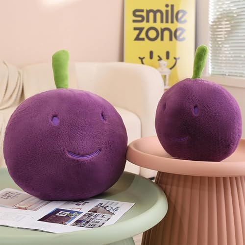Grape Plush Pillow for Kids Adults